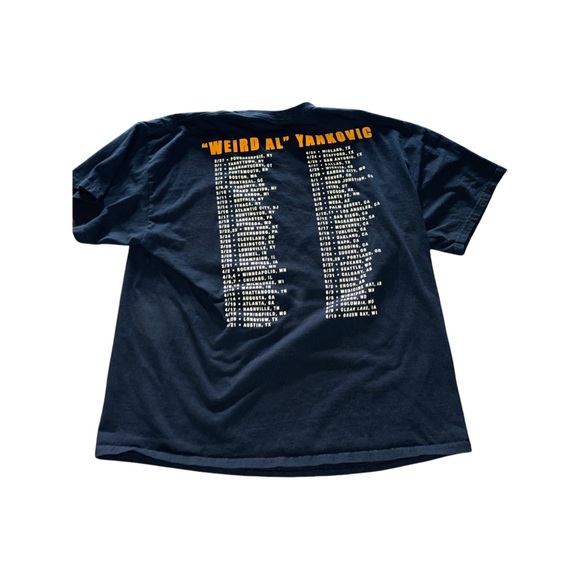 Weird Al Yankovic US Tour Concert Shirt: Adult 2XL: Band Merch: GUC - Picture 2 of 5